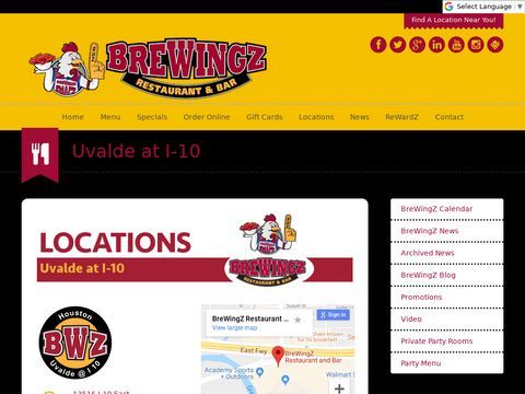 BrewingZ Sports Bar & Grill - Uvalde & I10