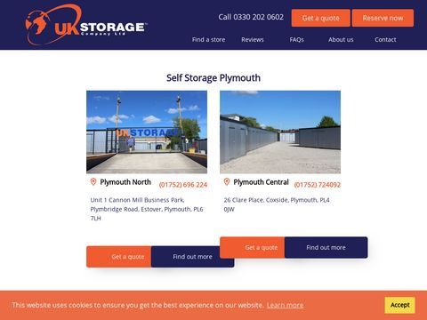 UK Storage Company - Plymouth