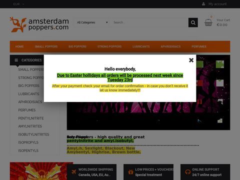 Amsterdam poppers