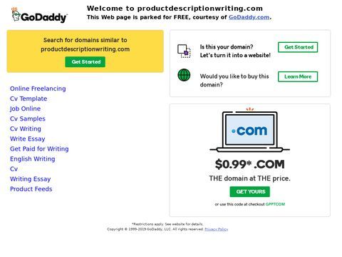 Product Description Writing