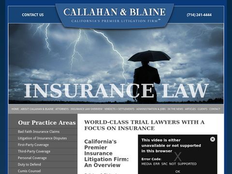 California Insurance Lawyer