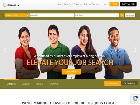 Hispanic Latino Job Site Professional Career Network