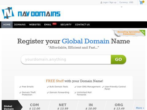 Nav Domains - Create your global online identity now!