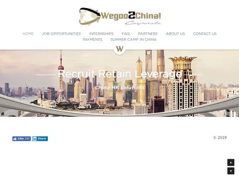 Internship China Shanghai