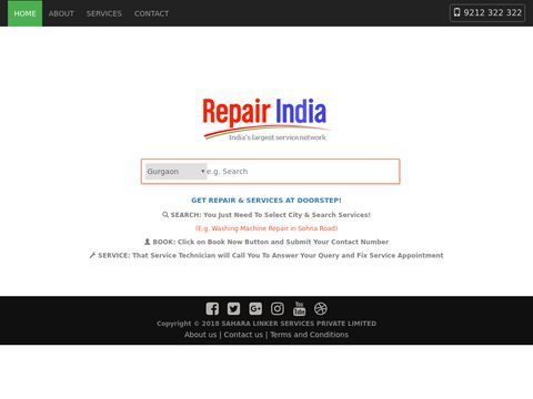 Repair India - Repairing, Installation and Services Gurgaon, Noida, Delhi NCR
