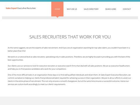 Sales Experts Executive Recruiters