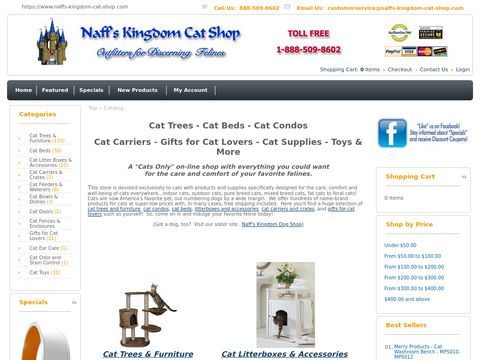 Naffs Kingdom Cat Shop