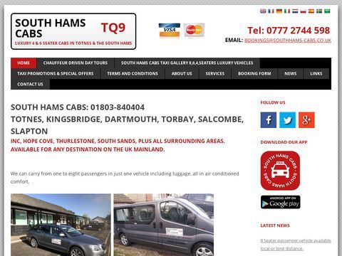 South Hams Cabs