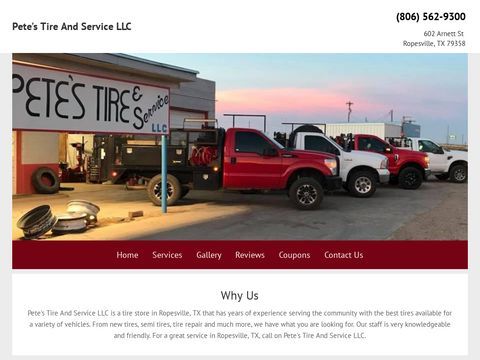 Petes Tire And Service LLC