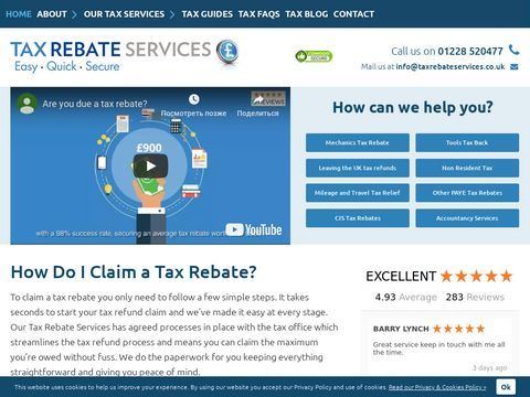 Tax Rebate Services | Claim Your Tax Back with a Tax Refund