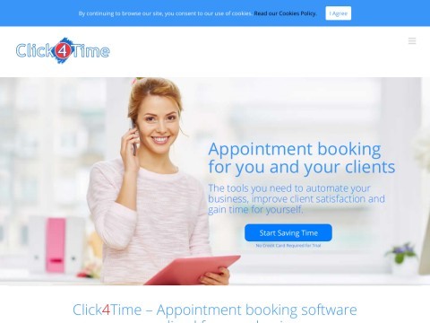 Click4Time Online Booking Solutions