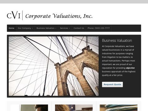 Corporate Valuations, Inc. - Business Appraisal & Financial Reporting Valuation
