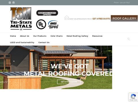 Sheet Metal Roofing, Metal Fabricator - Tri-State Metals