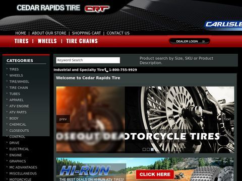 ATV, Motorcycle, Trailer tires, Accessories & more