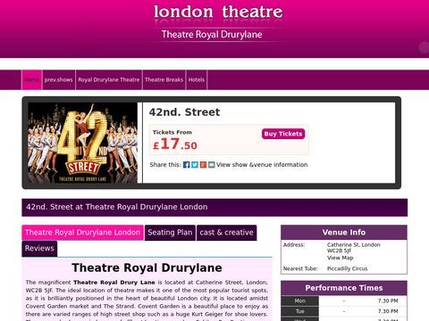 Royal Theatre Drury lane 
