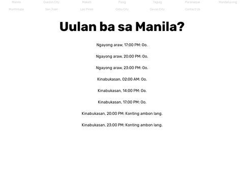 Uulan Ba? Weather Forecasting Solutions