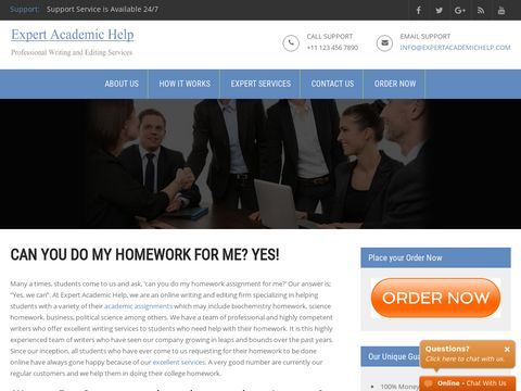 Do My Homework for Me | Get it Done Online by Experts - Expert Academic Help