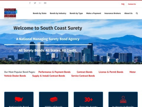 Surety Bond Insurance - South Coast Surety
