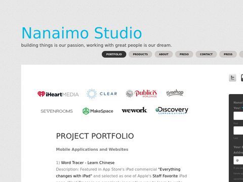 Our Portfolio - Nanaimo Studio