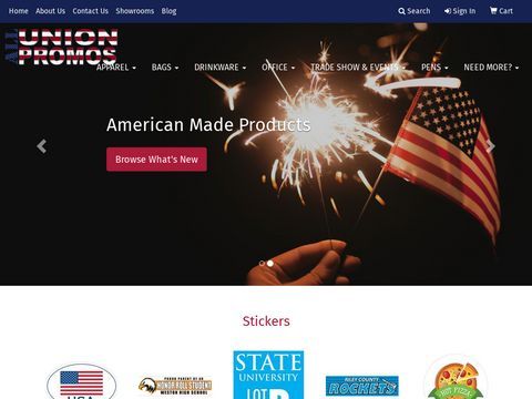 Union and USA Made Promotional Products