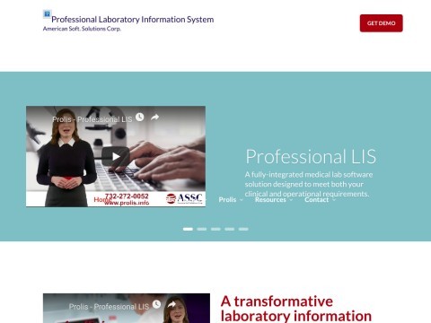 Professional Lab Information System