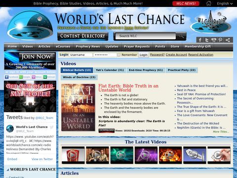 Worlds Last Chance - Online Christian Community