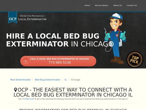 OCP Bed Bug Exterminator Chicago IL - Bed Bug Removal