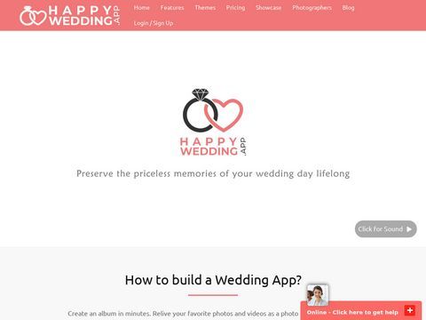 Happy Wedding App: Best Wedding Photo App | Digital Wedding 