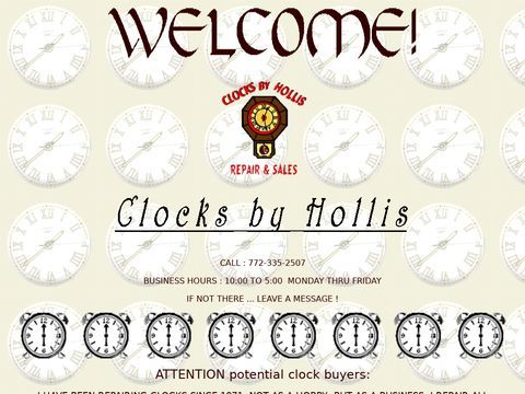 Clocks by Hollis