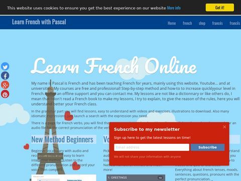 free French online :: free Spanish online