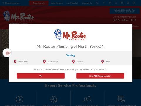 Mr Rooter Plumbing of North York ON