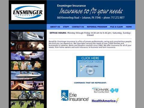 Ronald N Ensminger Insurance Agency