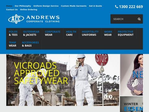 Andrews Corporate Clothing - Uniform supplier Australia wide