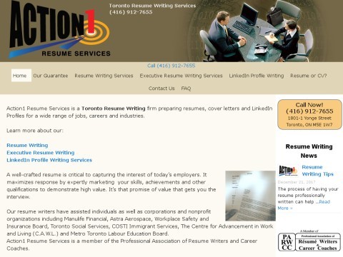 Action1 Resume Writing Services