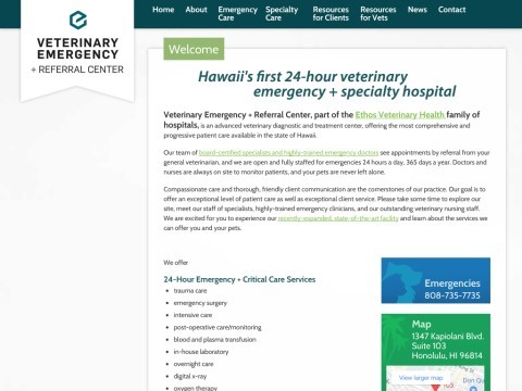 Veterinary Emergency + Referral Center of Hawaii 