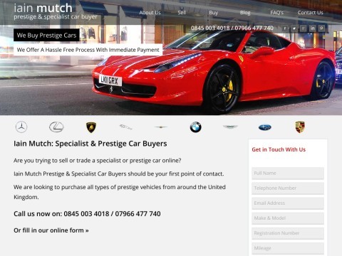 Iain Mutch Prestige Car Buyers