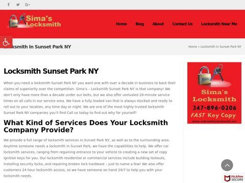 Simas - Locksmith Sunset Park NY