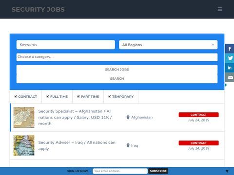 Security Contracting Jobs