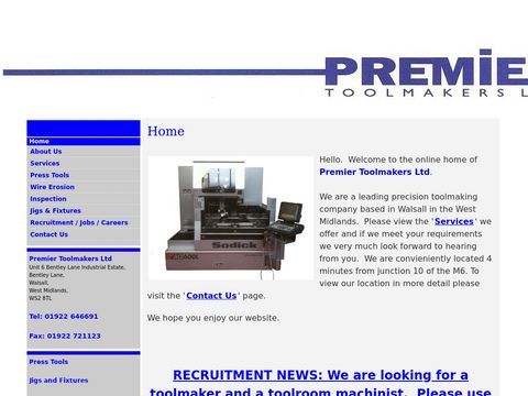 Premier Toolmakers Ltd
