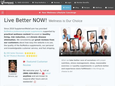 SupplementRelief.com – Your Nutritional Concierge