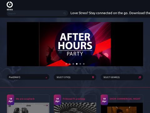 Night Club & DJ Live Music App | Streo