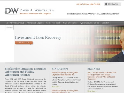 Florida Securities Arbitration Lawyer