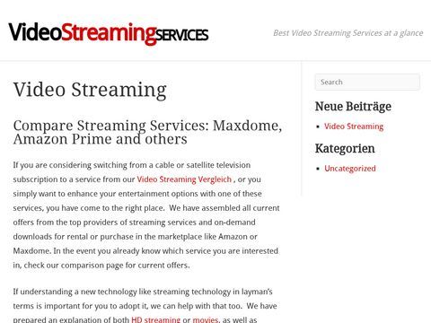 Streaming Services Review 