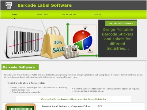 Barcode label software