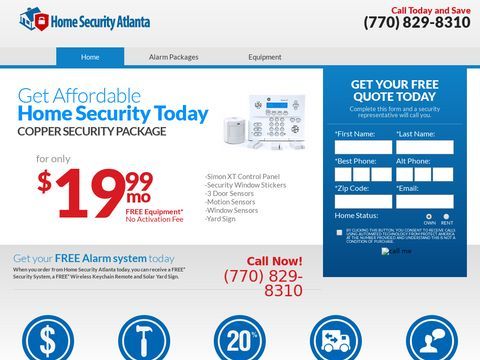 Home Security Systems Atlanta