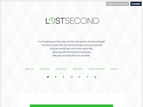 LostSecond.com is a leading source for information & resourc