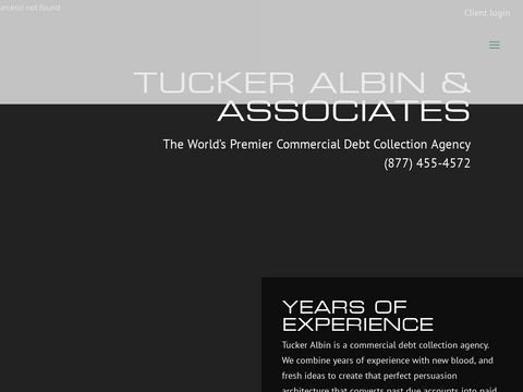 Commercial Collection Agency | Commercial Debt Collection | Asset Recovery - Tucker, Albin and Associates