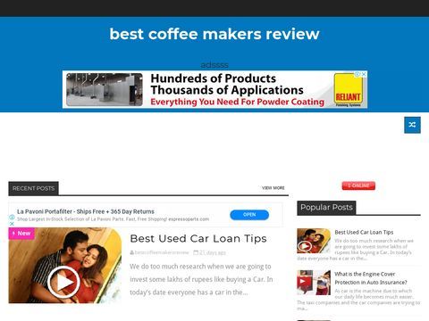 Best Coffee Makers and Espresso Machine Reviews