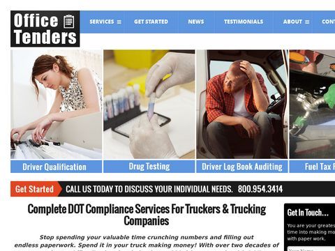 DOT Compliance Services | Trucker Business Paperwork  | Office Tenders, Inc.