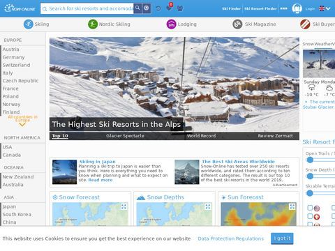 Ski resorts tests and hotels for your ski vacation